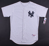 Mark Teixeira Signed Yankees Majestic Jersey Inscribed "Best Wishes" (JSA COA)