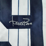 Autographed/Signed Aaron Boone New York Pinstripe Jersey Beckett COA