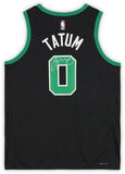Jayson Tatum Boston Celtics Signed Black Jordan 2022-23 Statement Edition Jersey