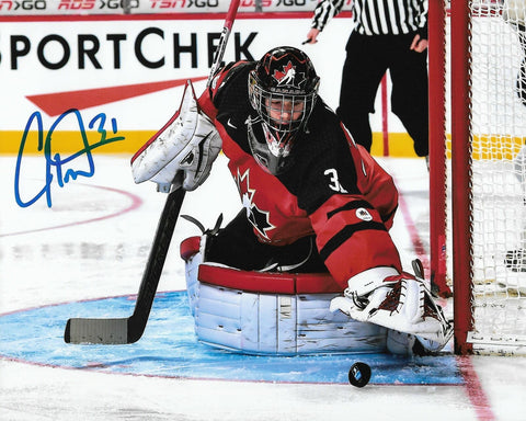 Carter Hart Philadelphia Flyers Canada Autographed Signed 16x20 Photo JSA PSA