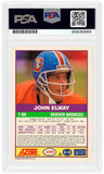 John Elway Signed Broncos 1989 Score Supplemental Football Card #339S -(PSA/DNA)