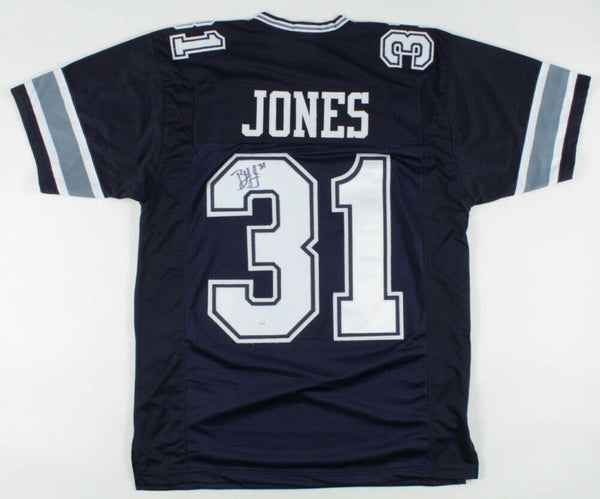 Byron Jones Signed Cowboys Jersey (JSA Hologram) Dallas 2015 1st Rnd Draft Pick