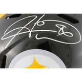 Hines Ward Autographed Pittsburgh Steelers F/S Helmet Beckett Witness 50281