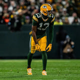 Dontayvion Wicks Signed Green Bay Mini Helmet (JSA) Ex-Unv of Virginia Receiver