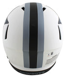 Cowboys Dak Prescott Signed Lunar Full Size Speed Proline Helmet w/ Case BAS Wit