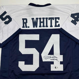 Signed RANDY WHITE HOF 94 Dallas Thanksgiving Day Jersey JSA COA