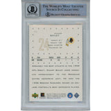 Champ Bailey Autographed 1999 SP Authentic #111 Rookie Card BAS 10 Slab 49344