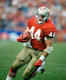 Tom Rathman Signed San Francisco 49ers Jersey (JSA) 2xSuper Bowl Champion / R.B.