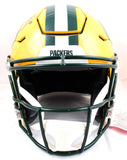 Aaron Jones Autographed Packers F/S Speed Flex Helmet -Beckett W Hologram *Black