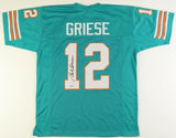 Bob Griese Signed Miami Dolphins Jersey (Beckett) 2xSuper Bowl Champs VII & VIII