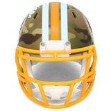 Terry McLaurin Autographed Washington Redskins CAMO Speed Mini Helmet Beckett