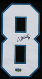 Wesley Walls Signed Carolina Custom Black Jersey