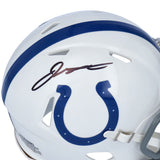 JONATHAN TAYLOR Autographed Indianapolis Colts Speed Mini Helmet FANATICS