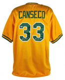 Jose Canseco Signed Oakland Athletics Jersey Inscribed "86 AL ROY"(Beckett COA)