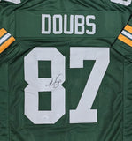 Packers Receiver ROMEO DOUBS #87 Signed Custom Replica Green Jersey AUTO - JSA