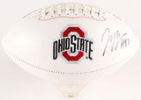 Joey Bosa Signed Ohio State Buckeyes Logo Football (JSA COA) Charger Edge Rusher