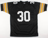 James Conner Signed Steelers Black Jersey (TSE Holo) Pittsburgh #1 Running Back