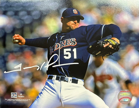 Padres Hall of Famer TREVOR HOFFMAN Signed 8x10 photo #7 AUTO