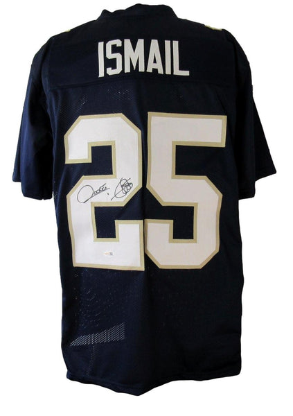 Raghib Rocket Ismail Notre Dame Signed/Autographed Custom Jersey JSA 209893