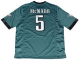 DONOVAN McNABB SIGNED PHILADELPHIA EAGLES #5 GREEN NIKE JERSEY BECKETT