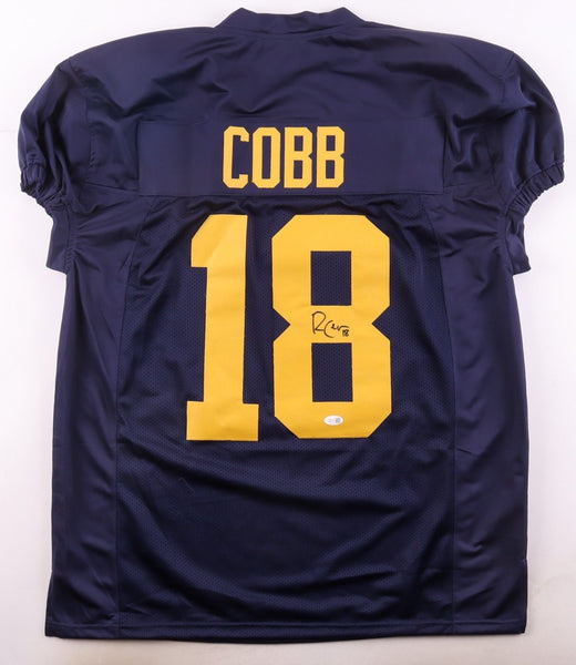 Randall Cobb Signed Green Bay Packers Pro Cut Throwback Jersey (JSA) Pro Bowl WR