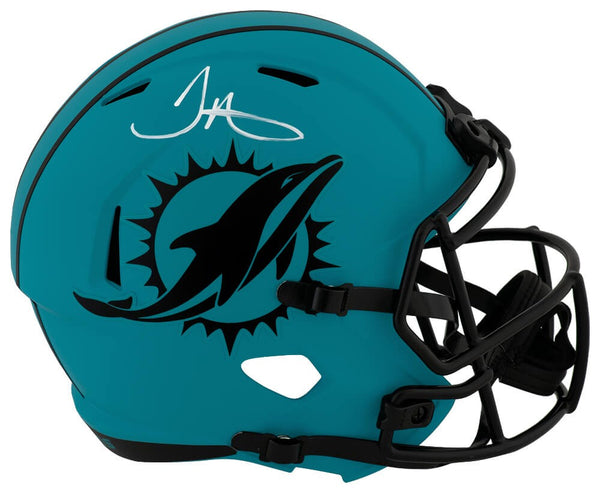 Tyreek Hill Signed Dolphins RAVE Riddell Full Size Replica Helmet (SCHWARTZ COA)