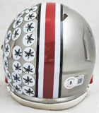 EMEKA EGBUKA AUTOGRAPHED OHIO STATE FLASH MINI HELMET BECKETT 216623