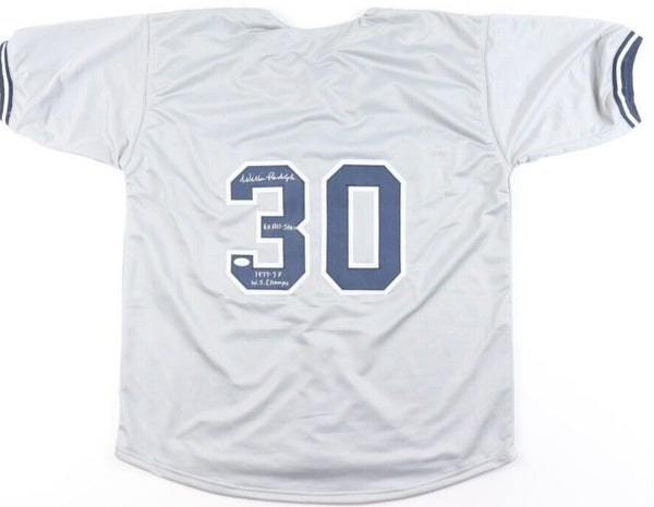 Willie Randolph Signed New York Yankees Jersey "6x All-Star & 1977-78" (JSA COA)