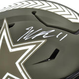 Micah Parsons Dallas Cowboys Signed 2022 Salute To Service Flex Authentic Helmet