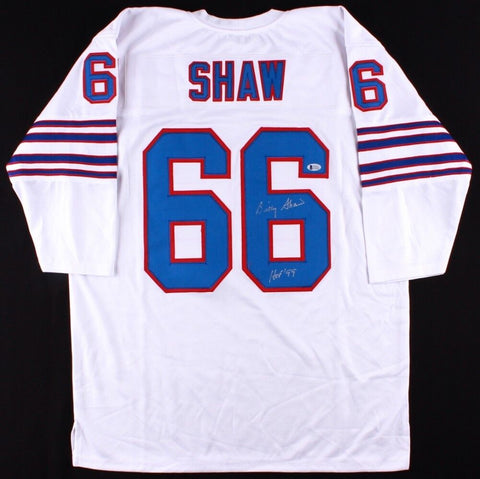 Billy Shaw Signed Bills Jersey Inscribed "HOF '99" (Beckett COA) 8xAFL All-Star
