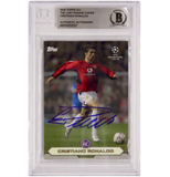 Cristiano Ronaldo Signed 2020 Topps Lost Rookie Set - BGS Authentic