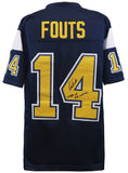 Dan Fouts Signed Dark Navy T/B Custom Football Jersey wAir Coryell - (SS COA)