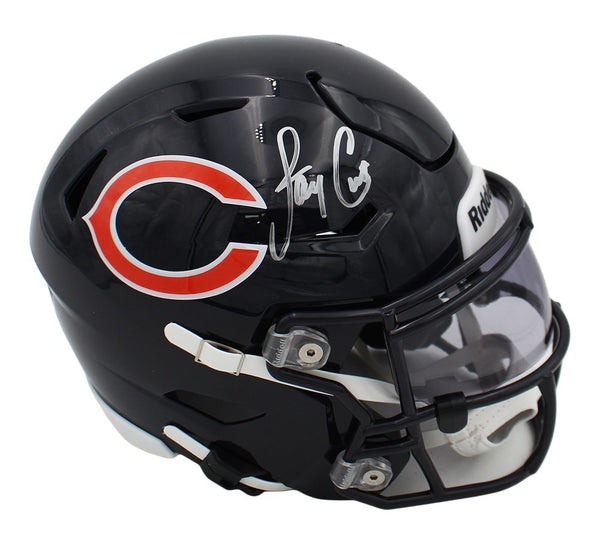 Jay Cutler Signed Chicago Bears SpeedFlex Mid-Size NFL Midi Helmet