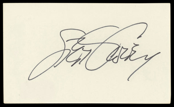 Dodgers Steve Garvey Authentic Signed 3x5 Index Card Autographed BAS #BM56939