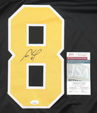 Cam Neely Signed Boston Bruins Black Throwback Jersey (JSA COA) HOF 2005 Winger