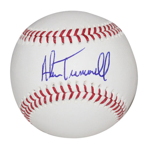 Alan Trammell Autographed/Signed Detroit Tigers Baseball Beckett 40486