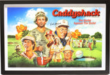 Caddyshack Six Fax Signatures 31.5"x21.5" Framed "The Snobs Against the Slobs"