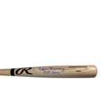 Eddie Murray Autographed Baltimore Orioles Blonde Baseball Bat Beckett 54074