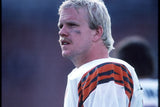 Boomer Esiason Signed Cincinnati Bengals Black Jersey (Beckett) 4xPro Bowl Q.B.