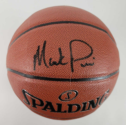 Mark Price Signed Spalding Pro Tack Basketball (JSA COA) Cleveland Cavaliers P.G