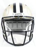 Alvin Kamara Autographed New Orleans Saints F/S Speed Helmet- Beckett W Hologram