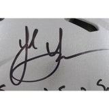 Jack Sawyer Signed Ohio State Buckeyes Authentic Helmet 2 Insc Beckett 49632