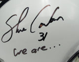 Shane Conlan Autographed White Mini Speed Football Helmet Penn State JSA