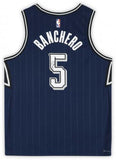 FRMD Paolo Banchero Magic Signed Navy Nike 2023-24 City Edition Swingman Jersey