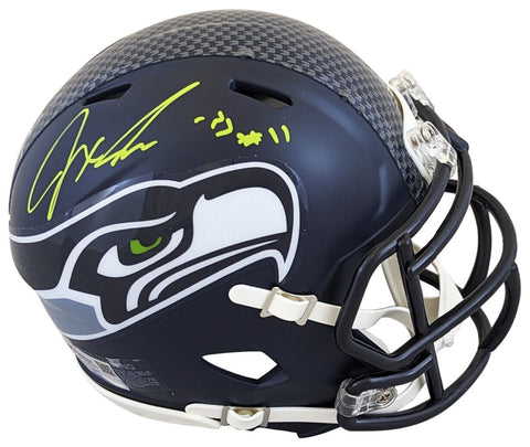 Seahawks Jaxon Smith-Njigba Authentic Signed Speed Mini Helmet Fanatics