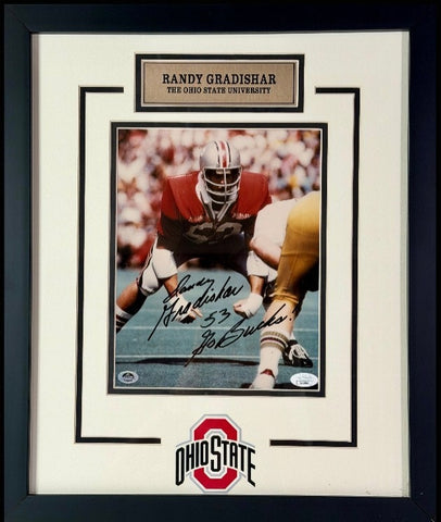 Randy Gradishar Autographed Ohio State 8x10 Photo Inscribed "Go Bucks!" JSA COA