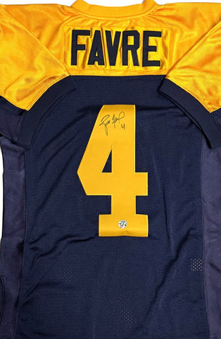 Packers BRETT FAVRE Signed Mitchell & Ness 75th Anniversary ACME Jersey AUTO
