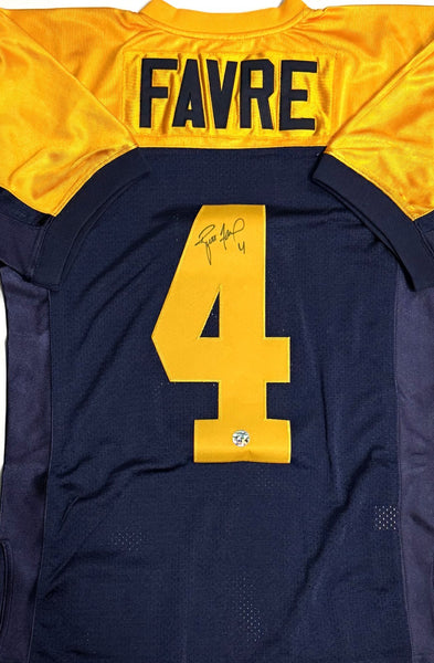Packers BRETT FAVRE Signed Mitchell & Ness 75th Anniversary ACME Jersey AUTO