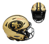 Jerry Rice Signed San Francisco 49ers Speed Flex Authentic Rave NFL Helmet