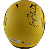 Eric Dickerson Autographed Los Angeles Rams F/S Rave Helmet HOF Beckett 49568